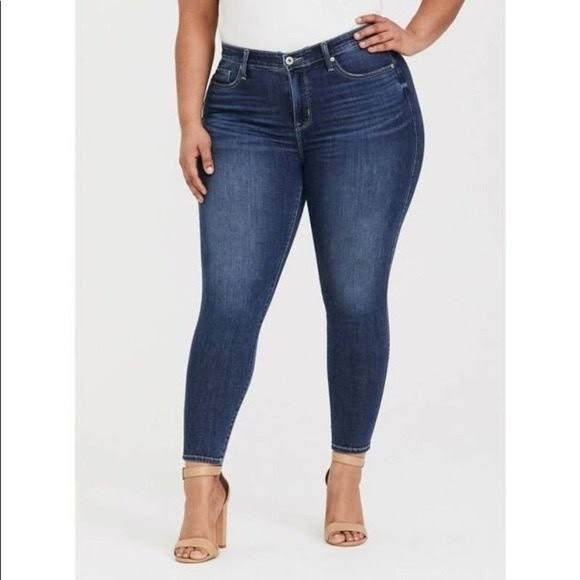 Torrid Sky High Premium Stretch Skinny Jeans